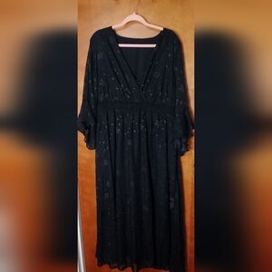 Zara Elegant Black Long Sleeve Dress